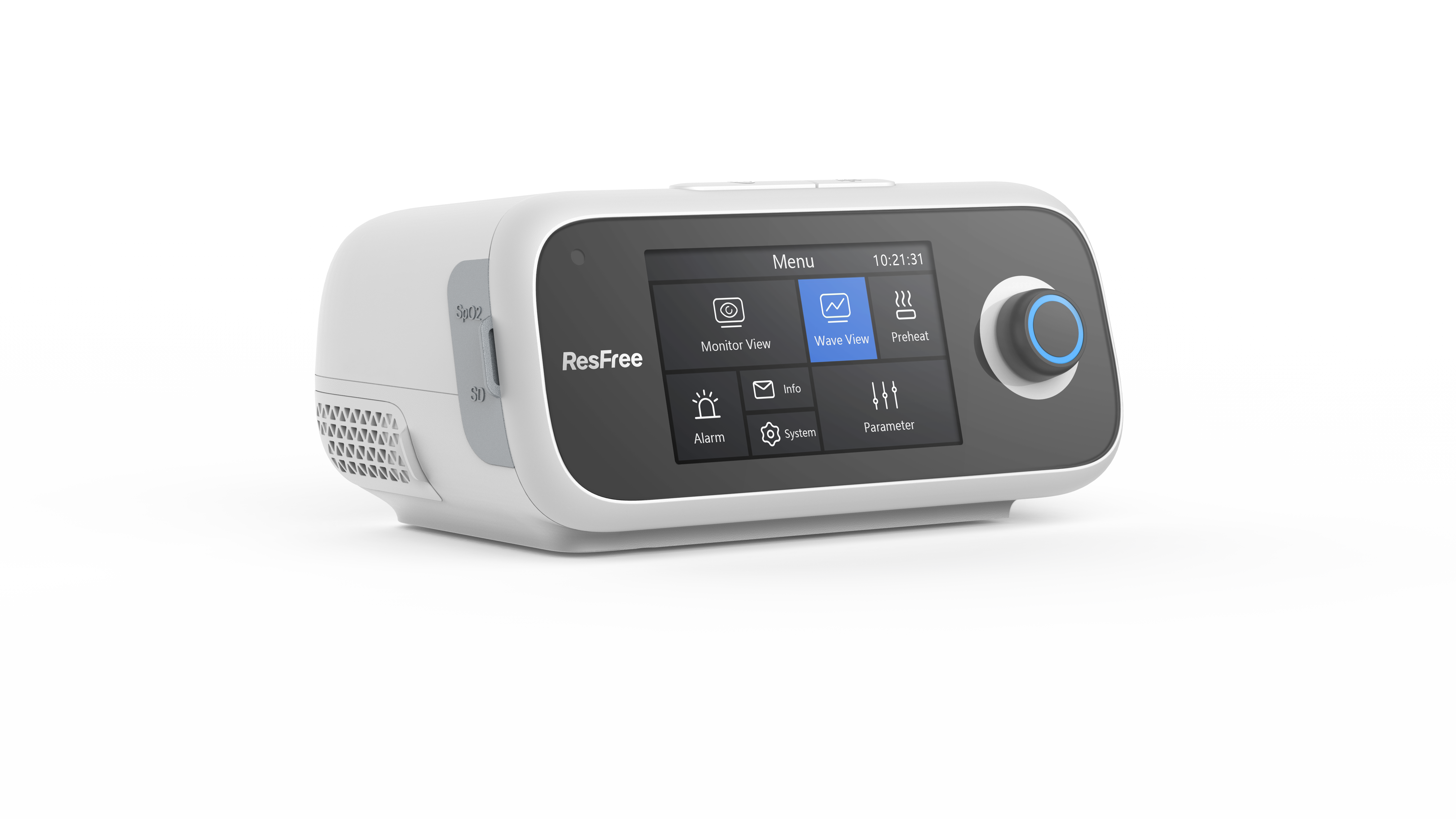 ResFree R20A Auto CPAP -5" Screen